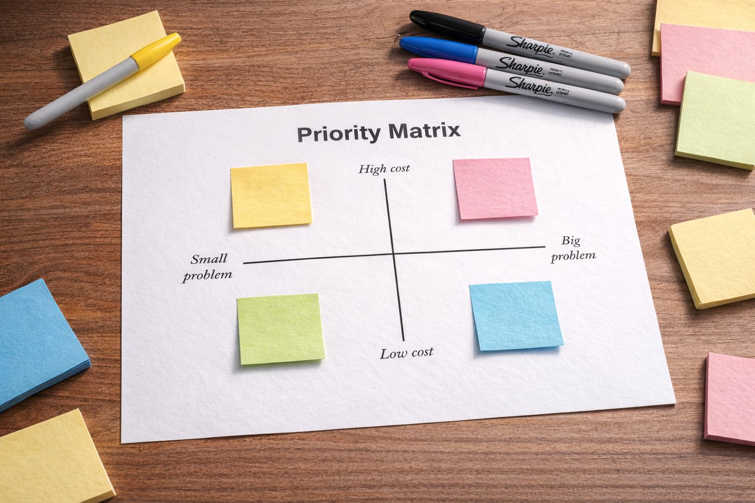 Introducing the Effort vs Impact matrix
